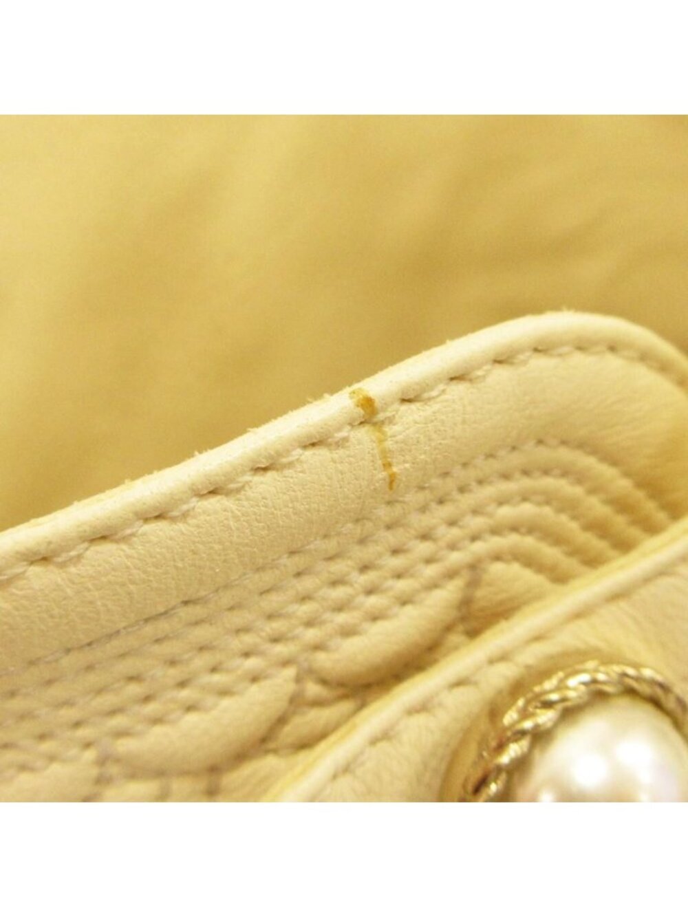 Chanel Short Boots Chunky Heels Contrast CC Logo Leather Quilted Embroidery - Picture 9 of 9